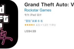 苹果ios游戏账号分享【侠盗飞车：罪恶都市 GTA】欢迎回到 1980 年代